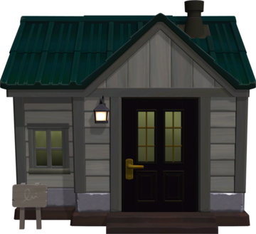 Animal Crossing: New Horizons Роско жилой дом внешний вид