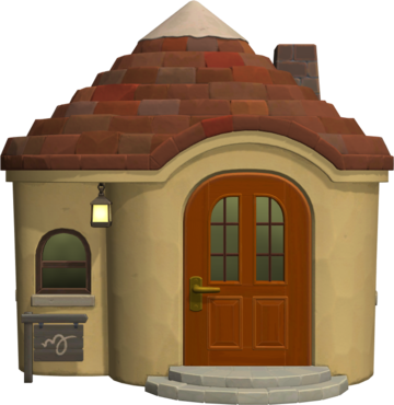 Animal Crossing: New Horizons Салли жилой дом внешний вид