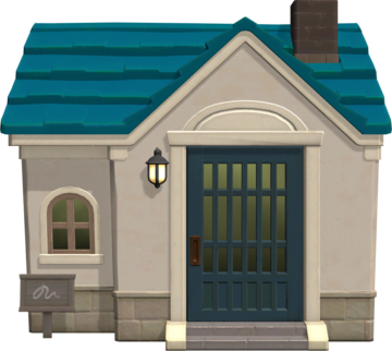 Animal Crossing: New Horizons Самсон жилой дом внешний вид