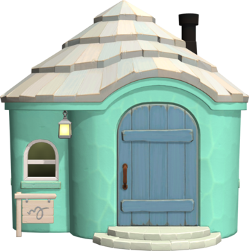 Animal Crossing: New Horizons Morpheus Haus Außenansicht