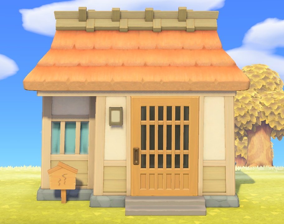 Animal Crossing: New Horizons Сино жилой дом внешний вид