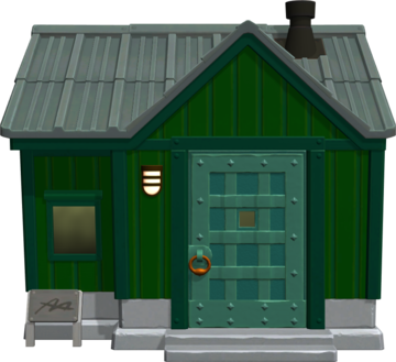 Animal Crossing: New Horizons Спрокет жилой дом внешний вид