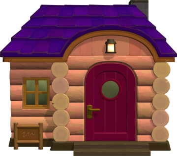 Animal Crossing: New Horizons Стелл жилой дом внешний вид