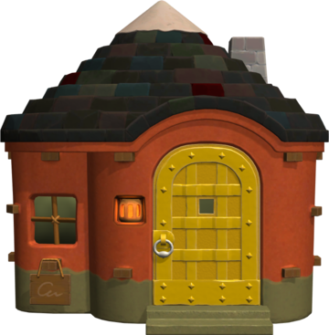 Animal Crossing: New Horizons Стерлинг жилой дом внешний вид