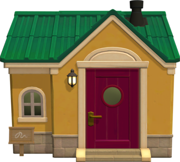 Animal Crossing: New Horizons Stitches House Exterior
