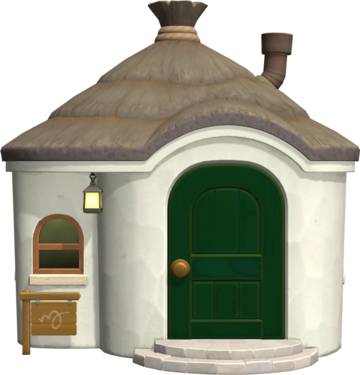 Animal Crossing: New Horizons Silvana Huis Vista Esterna