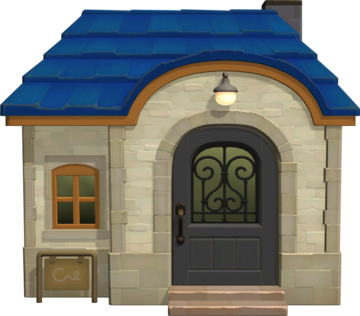 Animal Crossing: New Horizons Ти-Боун жилой дом внешний вид