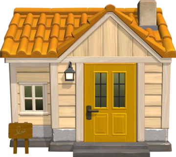 Animal Crossing: New Horizons Тамми жилой дом внешний вид