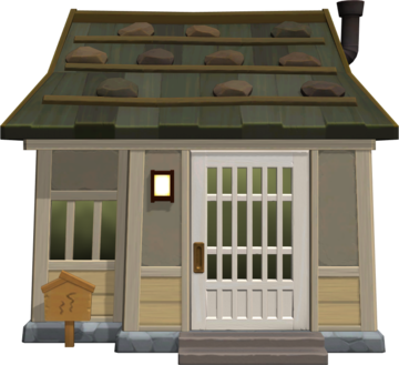 Animal Crossing: New Horizons Aníbal Casa Vista Exterior