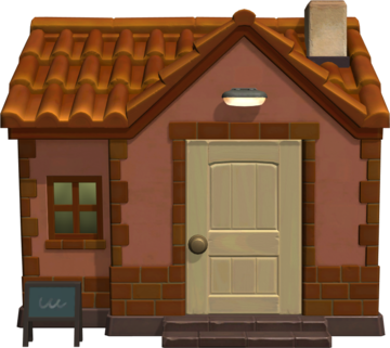 Animal Crossing: New Horizons Luzie Haus Außenansicht