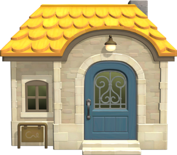 Animal Crossing: New Horizons Твигги жилой дом внешний вид