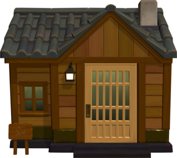 Animal Crossing: New Horizons Тибальт жилой дом внешний вид