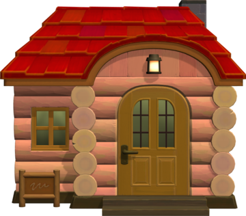 Animal Crossing: New Horizons Wilma Haus Außenansicht