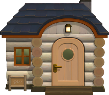 Animal Crossing: New Horizons Вест жилой дом внешний вид