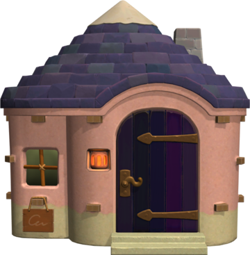 Animal Crossing: New Horizons Violet House Exterior