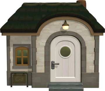 Animal Crossing: New Horizons Уокер жилой дом внешний вид