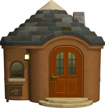 Animal Crossing: New Horizons Weber Casa Buitenaanzicht