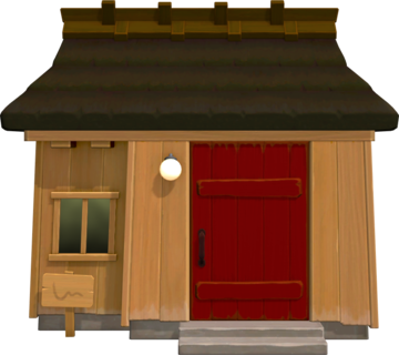 Animal Crossing: New Horizons Цукер жилой дом внешний вид