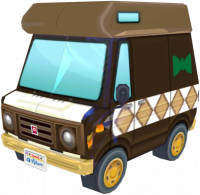 Animal Crossing: New Leaf Blathers Camping car Exterior