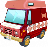 Animal Crossing: New Leaf Celeste Camping car Exterior