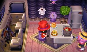 Animal Crossing: New Leaf Dindou Camping-car Vue Intérieure