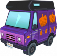Animal Crossing: New Leaf Jacqu'O Camping-car Vue Extérieure