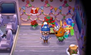 Animal Crossing: New Leaf Rodolphe Camping-car Vue Intérieure