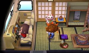 Animal Crossing: New Leaf Porcella Camping-car Vue Intérieure