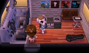 Animal Crossing: New Leaf Kéké Camping-car Vue Intérieure