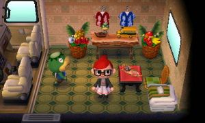 Animal Crossing: New Leaf Amiral Camping-car Vue Intérieure