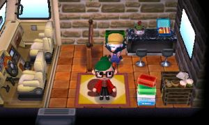 Animal Crossing: New Leaf Blaise Camping-car Vue Intérieure