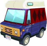 Animal Crossing: New Leaf Rover Camping car Exterior
