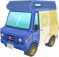 Animal Crossing: New Leaf Wendell Camping car Exterior