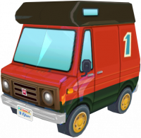 Animal Crossing: New Leaf Wisp Camping car Inside