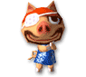 Animal Crossing Pigleg