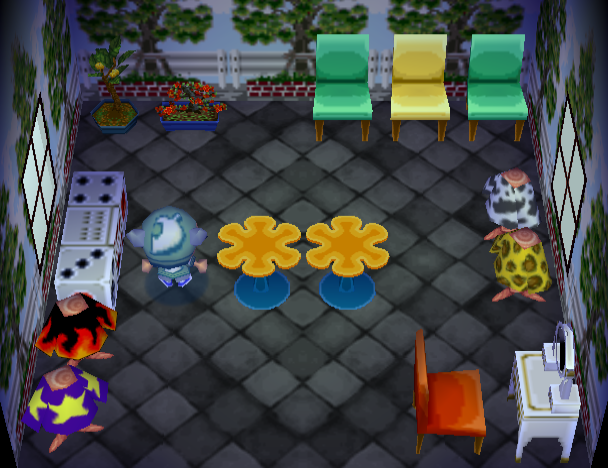 Animal Crossing Ninjette Maison Intérieur