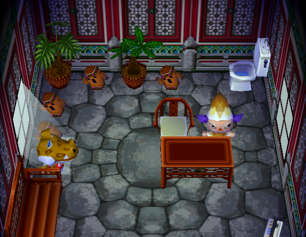 Animal Crossing Alfonso House Interior