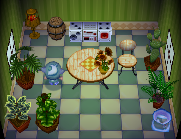 Animal Crossing Zelanda Casa Interior
