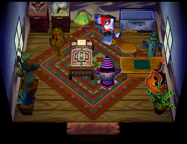 Animal Crossing Amelia House Interior