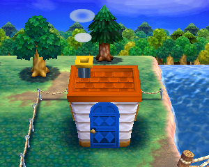 Animal Crossing: Happy Home Designer Anabelle House Exterior