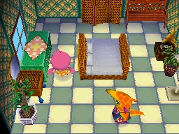 Animal Crossing: Wild World Anabelle House Interior