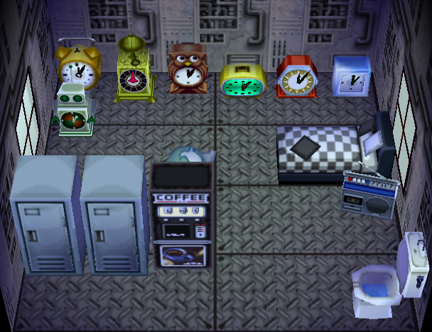 Animal Crossing Analog House Interior