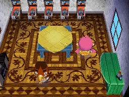 Animal Crossing: Wild World Anchovy Casa Interieur