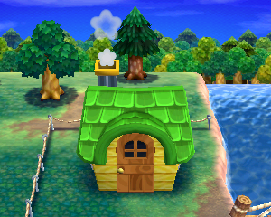 Animal Crossing: Happy Home Designer Anicotti House Exterior