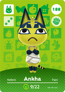 Ankha 188 amiibo