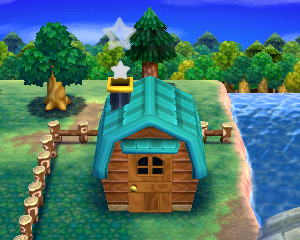 Animal Crossing: Happy Home Designer Astrid House Exterior