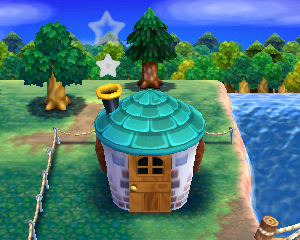 Animal Crossing: Happy Home Designer Aurora Huis Vista Esterna