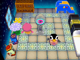 Animal Crossing: Wild World Аврор жилой дом Интерьер