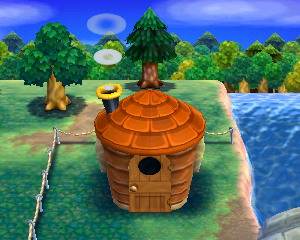 Animal Crossing: Happy Home Designer Ava Casa Vista Exterior