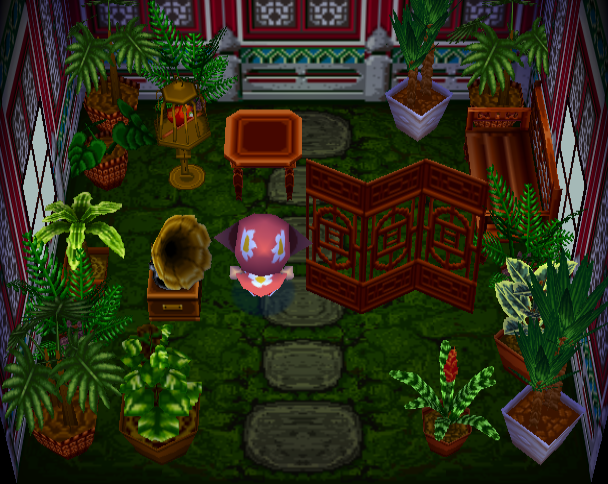 Animal Crossing Aziz House Interior
